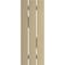 Ekena Millwork Rustic Three Board Spaced Board-n-Batten Hand Hewn Faux Wood Shutters w/Z-Board, 17 1/2W x 64H, PR SHUBSZ17X64HHPR - alternate 16